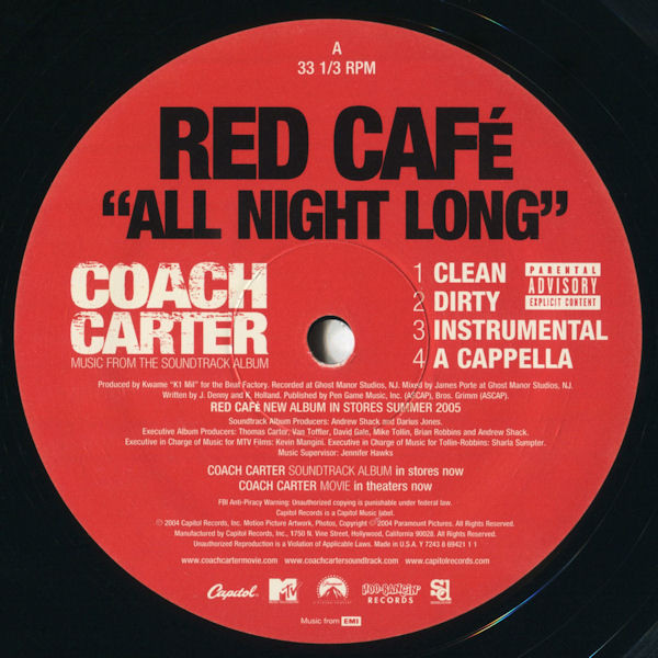Red Cafe - All Night Long (2004)
