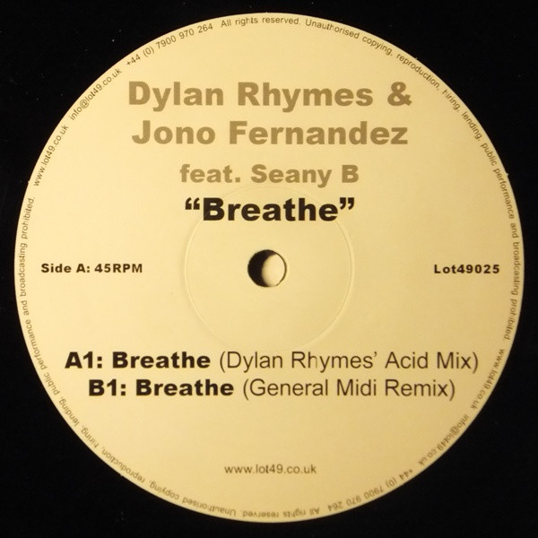 Dylan Rhymes, Jono Fernandez, Seany B - Breathe (2007)