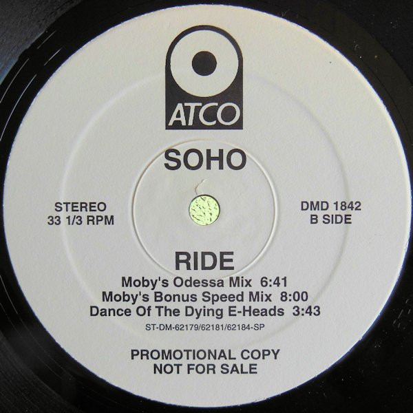 Soho (2) - Ride (1992) - Image 2