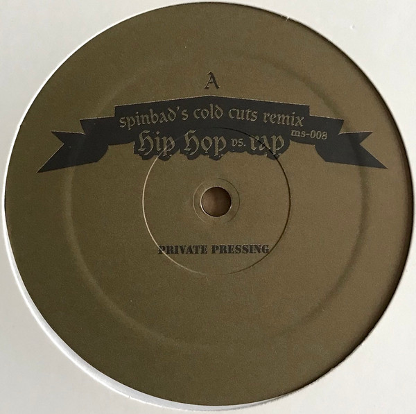 DJ Spinbad - Nasty Boy / Hip Hop Vs Rap (2004)