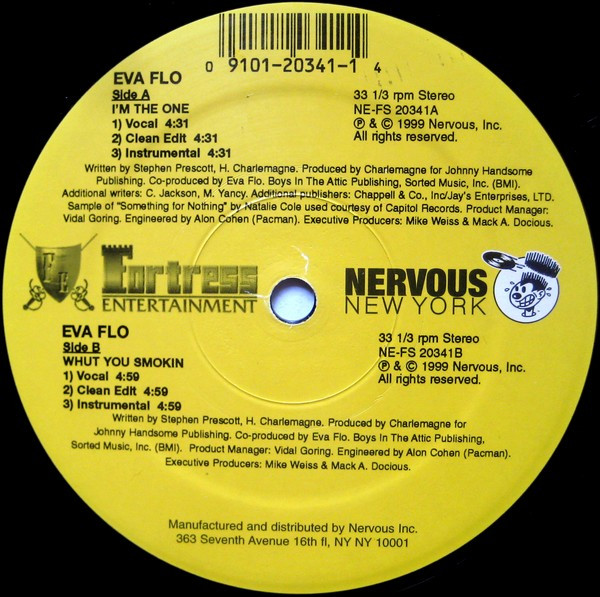Eva Flo - I'm The One / Whut You Smokin (1999) - Image 3
