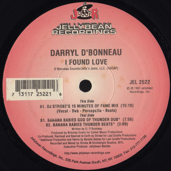 Darryl D'Bonneau - I Found Love (1997)