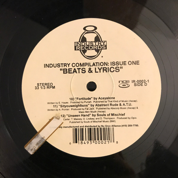 Various - Beats & Lyrics (Industry Hip Hop Compilation: Issue One) (1997) - Image 4