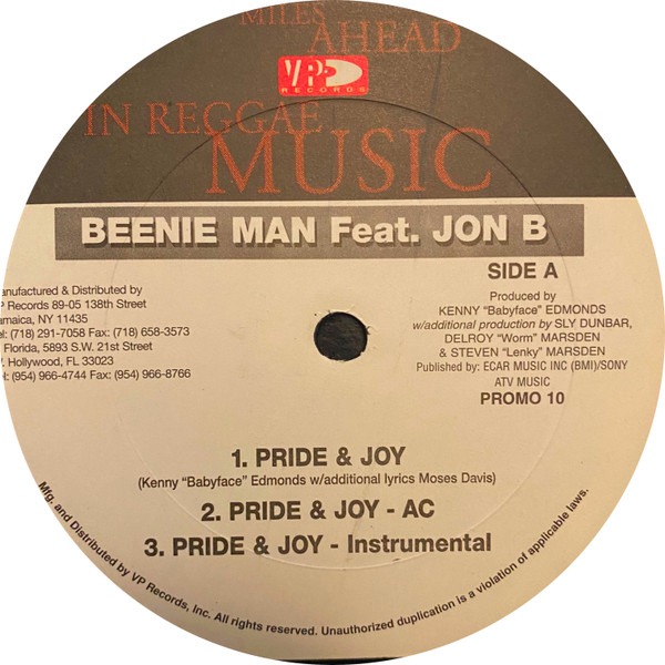 Beenie Man - Pride & Joy / Bookshelf / The Doctor