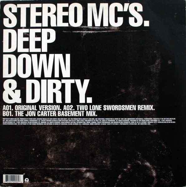 Stereo MC's - Deep Down & Dirty (2001) - Image 2