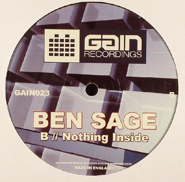 Ben Sage - All About You VIP / Nothing Inside (2005) - Image 2