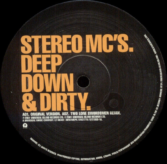 Stereo MC's - Deep Down & Dirty (2001) - Image 3