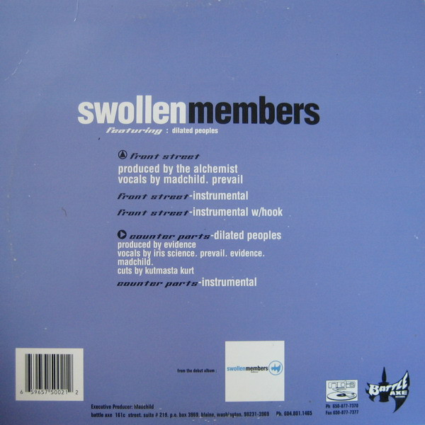 Swollen Members - Front Street / Counter Parts (1999) - Image 2