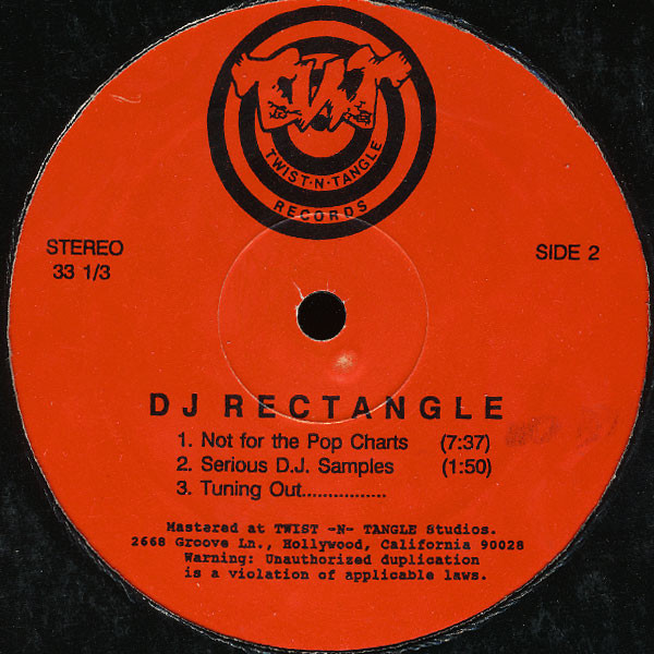 DJ Rectangle - Funky Demolition (1992) - Image 2