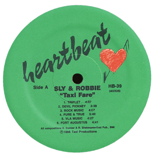 Sly & Robbie - Taxi Fare (1986) - Image 3