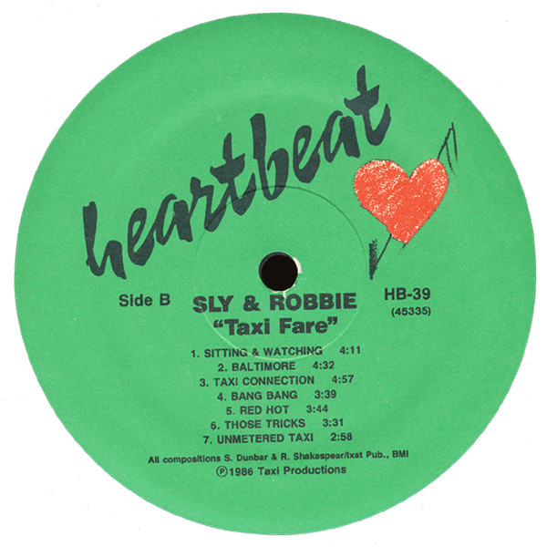 Sly & Robbie - Taxi Fare (1986) - Image 4