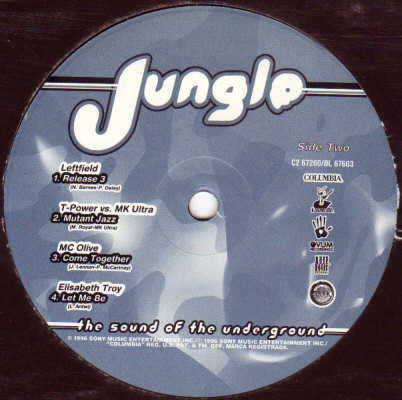 Various - Jungle The Sound Of The Underground (1996) - Image 3