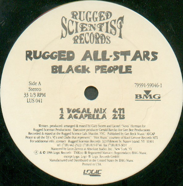 Rugged All-Stars - Black People (1996)