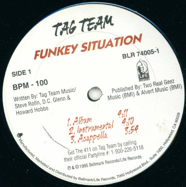 Tag Team - Funkey Situation / What You Waitin For (1995)