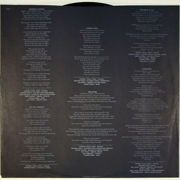 Crosby, Stills & Nash - CSN (1977) - Image 5