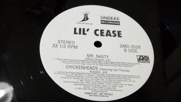 Lil' Cease - Chickenheads / Mr. Nasty (1999) - Image 2