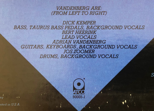 Vandenberg - Vandenberg (1982) - Image 7