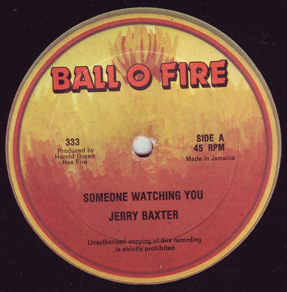 Jerry Baxter (2) - Someone Watching You