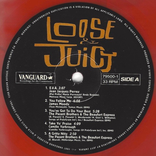 Various - Loose & Juicy: A Collection Of Funky Rare Grooves From The Vaults Of Vanguard (1997) - Image 3