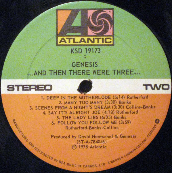 Genesis - ...And Then There Were Three... (1978) - Image 5
