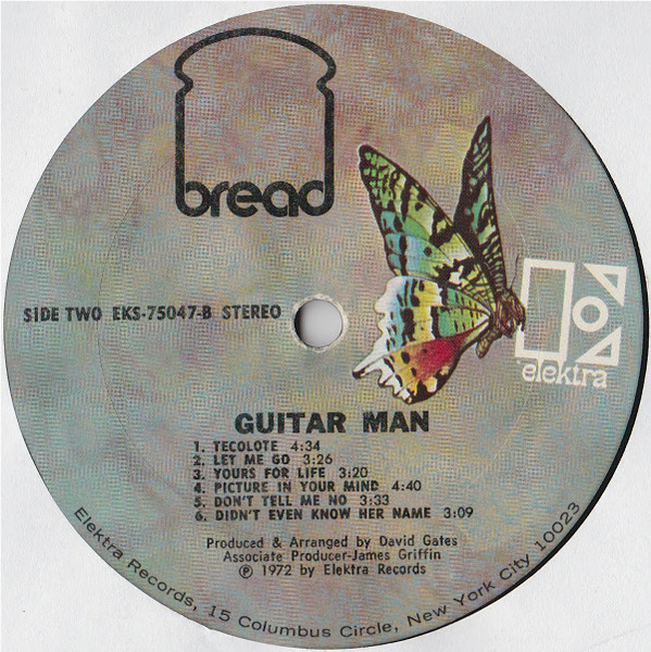 Bread - Guitar Man (1972) - Image 4