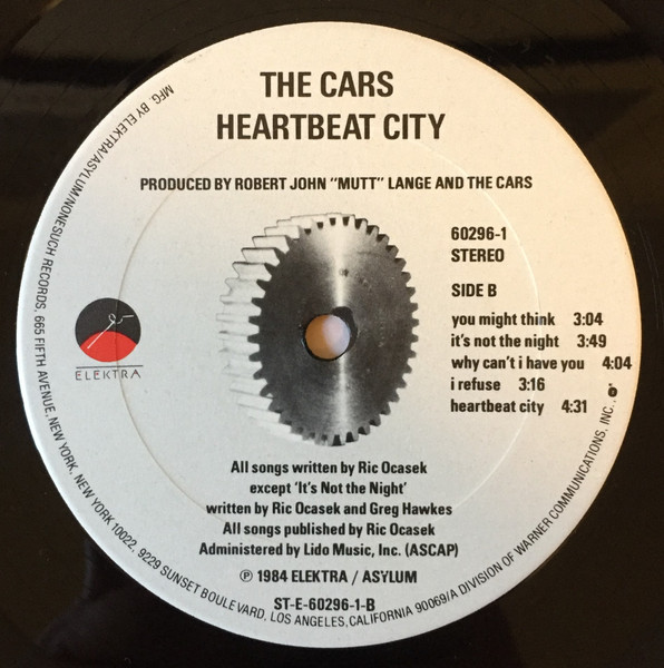 The Cars - Heartbeat City (1984) - Image 4