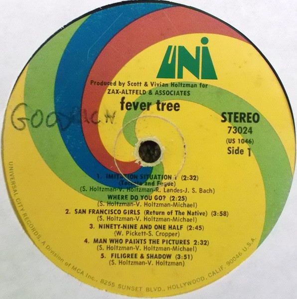 Fever Tree - Fever Tree (1968) - Image 3