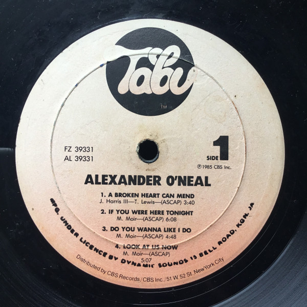 Alexander O'Neal - Alexander O'Neal (1985)