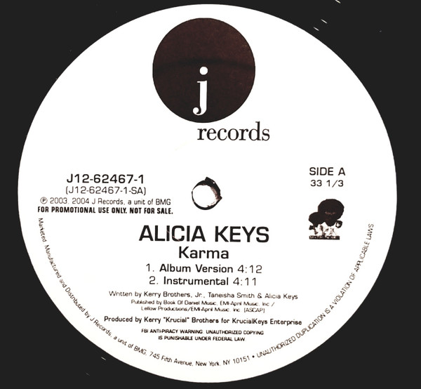 Alicia Keys - Karma (2004)