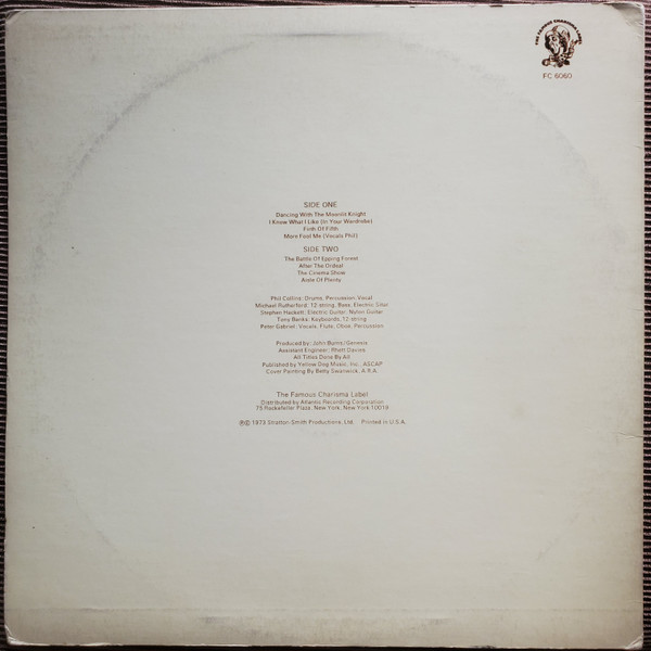 Genesis - Selling England By The Pound (1973) - Image 2