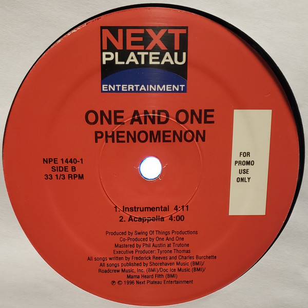 One And One - Phenomenon (1996) - Image 3