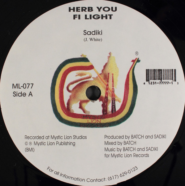 Sadiki - Herb You Fi Light