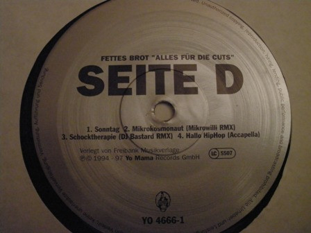 Fettes Brot - Alles Für Die Cuts (1997) - Image 6