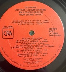 Sesame Street - The Muppet Alphabet Album (1976) - Image 5
