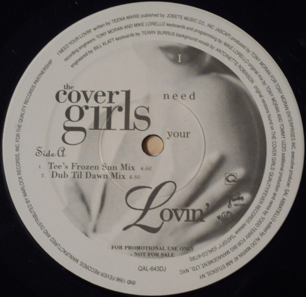 The Cover Girls - I Need Your Lovin' (1997) - Image 2