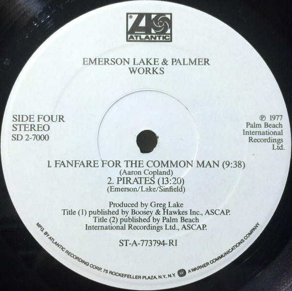 Emerson, Lake & Palmer - Works (Volume 1) (1977) - Image 10