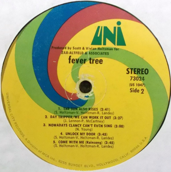 Fever Tree - Fever Tree (1968) - Image 4