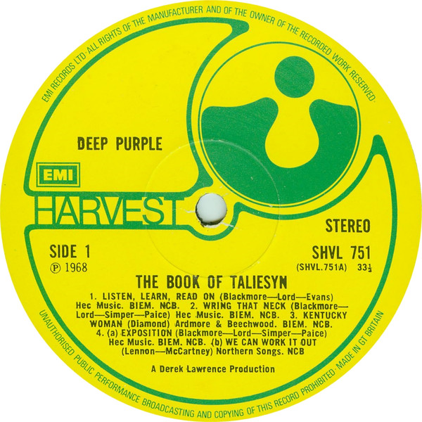 Deep Purple - The Book Of Taliesyn - Image 5