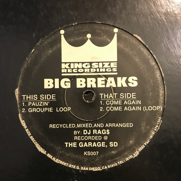 DJ Rags - Big Breaks