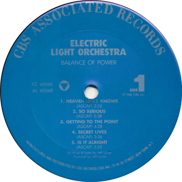Electric Light Orchestra - Balance Of Power (1986) - Image 3