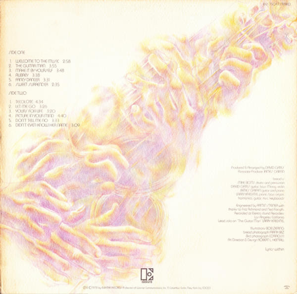 Bread - Guitar Man (1972) - Image 2