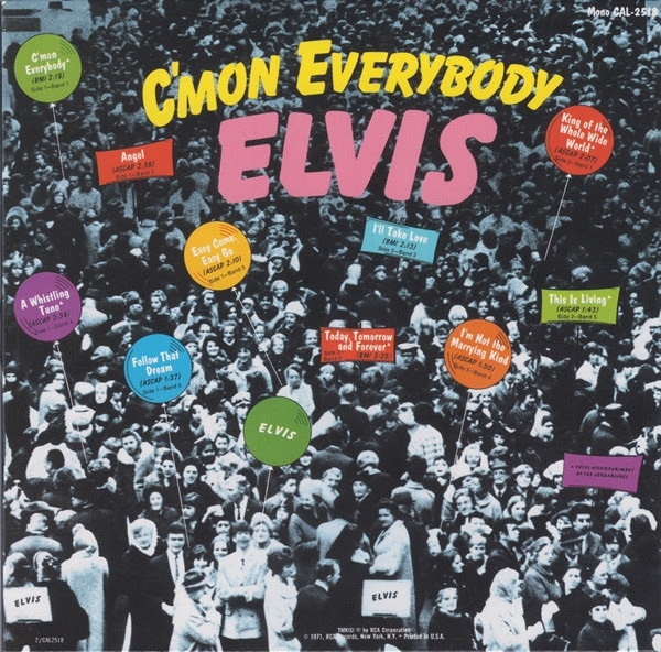 Elvis Presley - C'mon Everybody (1971) - Image 2