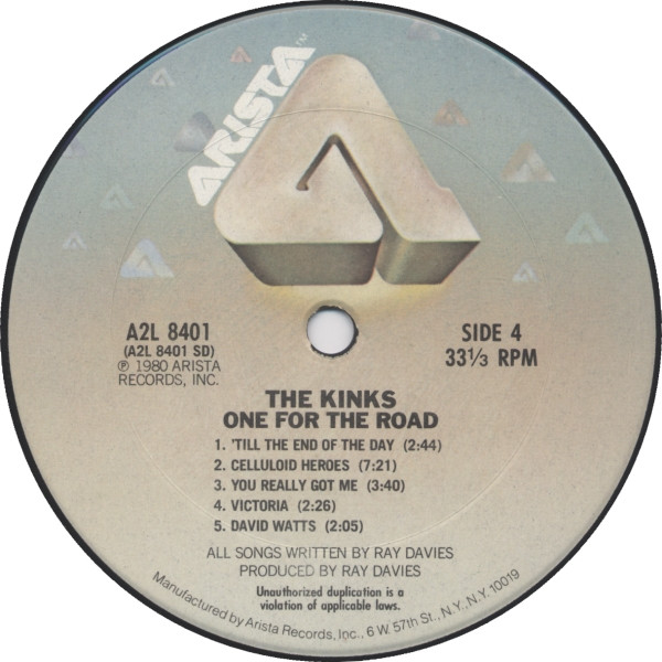 The Kinks - One For The Road (1980) - Image 8