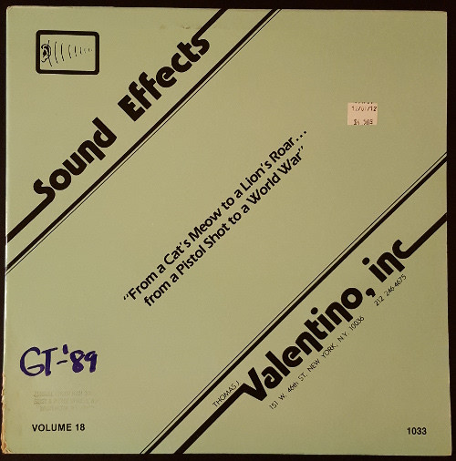 No Artist - Sound Effects Vol. 18