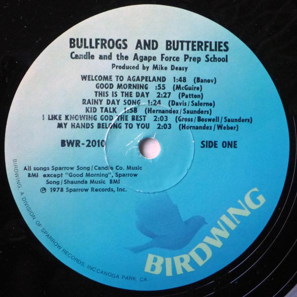 Candle (3) - Bullfrogs & Butterflies (1978) - Image 5