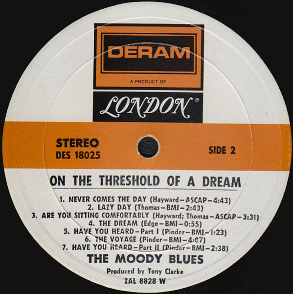 The Moody Blues - On The Threshold Of A Dream - Image 5