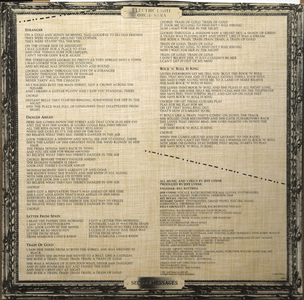 Electric Light Orchestra - Secret Messages (1983) - Image 5