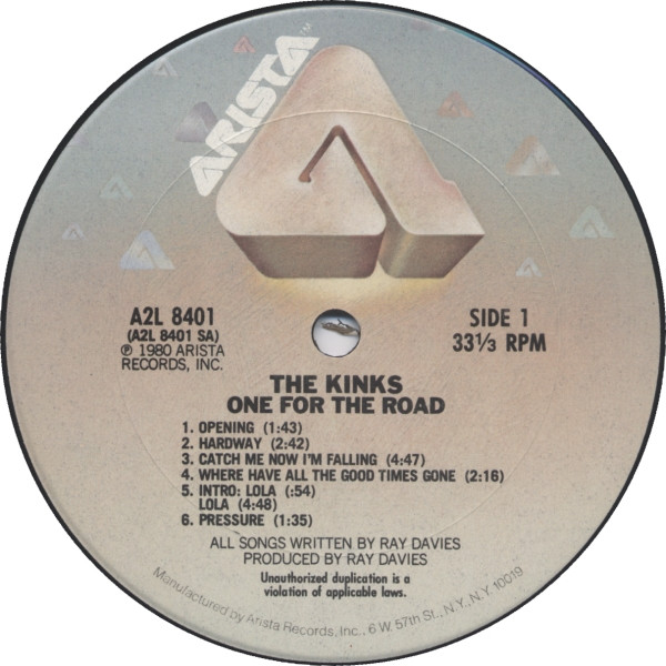 The Kinks - One For The Road (1980) - Image 5