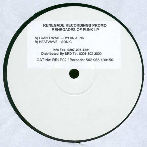Various - Renegades Of Funk LP (2002)