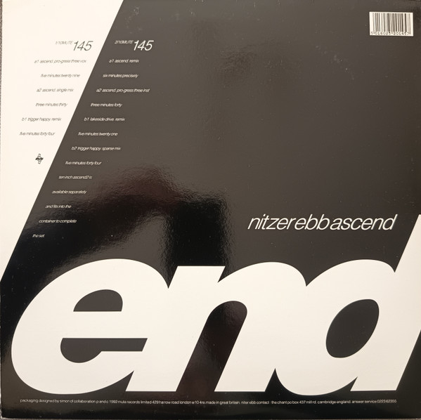 Nitzer Ebb - Ascend2 (1992) - Image 6